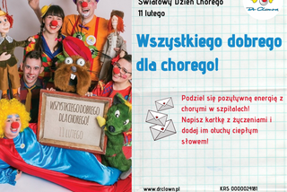 Fundacja „Dr Clown” ponownie zachęca do przesyłania życzeń chorym