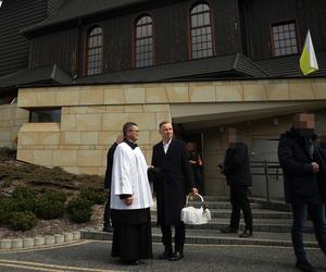 Andrzej Duda z ojcem przynieśli święconki