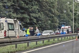 Tragiczny w skutkach wypadek na trasie DK86 w Katowicach