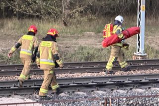 Warszawa Wesoła. Pociąg śmiertelnie potrącił kobietę