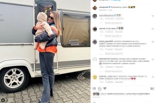 Joanna Opozda zabrała dziecko na wieczór kawalerski