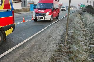 Zderzenie dwóch samochodów osobowych w Brniu