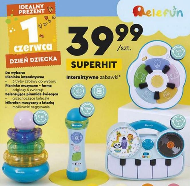 Biedronka na Dzień Dziecka