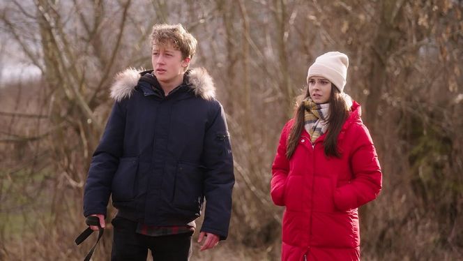 	M jak miłość. Kacper (Bartosz Ziewiec), Basia (Karina Woźniak)