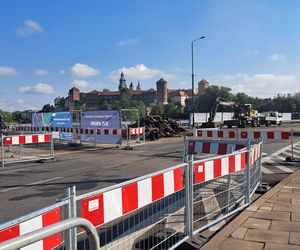 Remont mostu Grunwaldzkiego w Krakowie