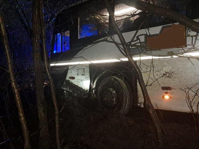 Wypadek autokaru z pracownikami Amazona