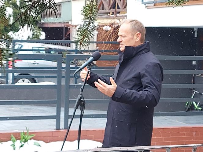 Donald Tusk z wizytą w Starachowicach