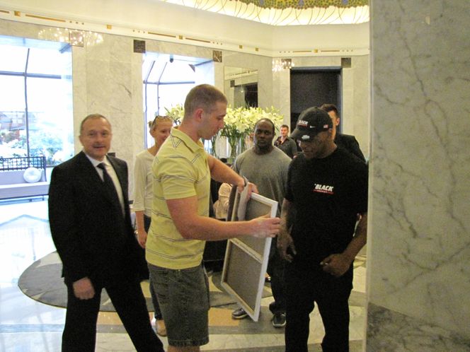 Krzysztof Paciorek i Mike Tyson