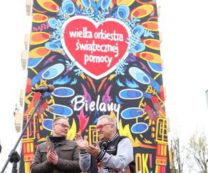 Mural WOŚP odsłonięty na Bielanach 