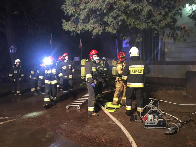 Pożar w Celestynowie
