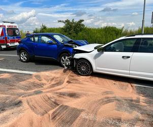 Wypadek w Piekarach Śląskich. 5 osób rannych