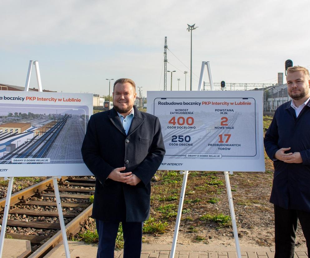 Bocznica kolejowa w Lublinie będzie rozbudowana. PKP szykuje 150 nowych miejsc pracy