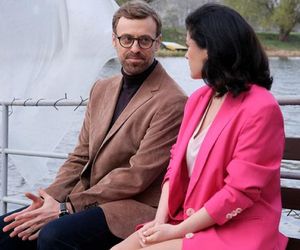 M jak miłość, odcinek 1872. Hoffman (Mateusz Rusin), Kinga (Katarzyna Cichopek)