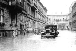 Kraków pod wielką wodą. Po centrum miasta pływały kajaki