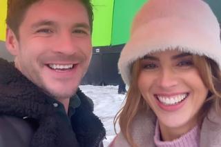 M jak miłość. Mikołaj Roznerski (Marcin), Michalina Sosna (Kama) 