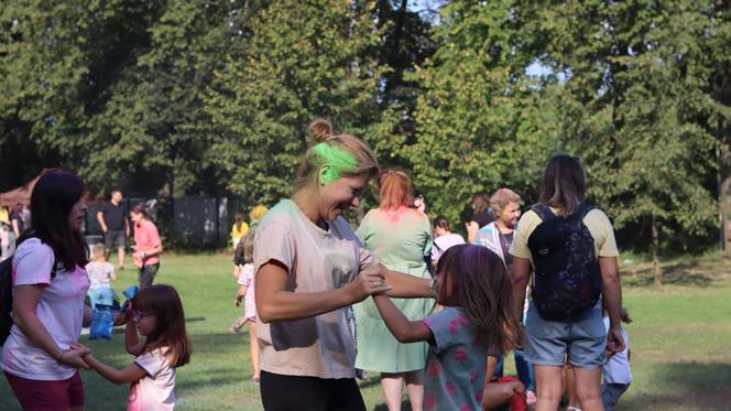 Zakończenie wakacji z Holi Święto Kolorów na Słonecznym Wrotkowie w Lublinie