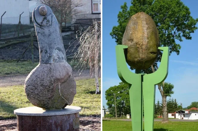 Pomnik UFO, ziemniaka i serka homogenizowanego. 13 najdziwniejszych pomników w Polsce 