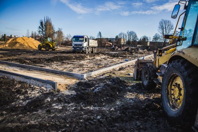 prace za parowozownią