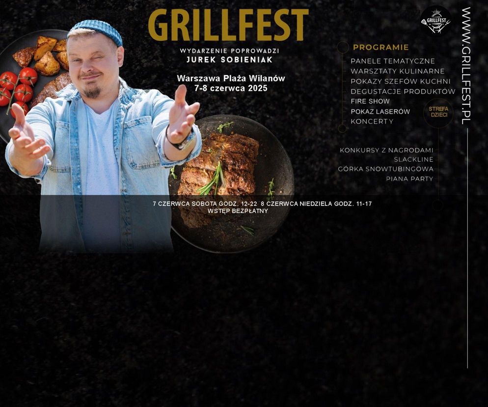 Grill Fest Poland 2025 – BBQ z całego świata w sercu Warszawy! Wpadnij na Plażę Wilanów!