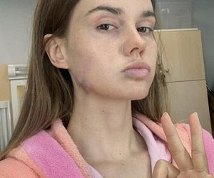 M jak miłość. Dominika Kachlik na planie