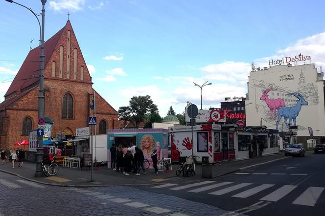 Parking przy zbiegu ulic św. Marcin i Piekary