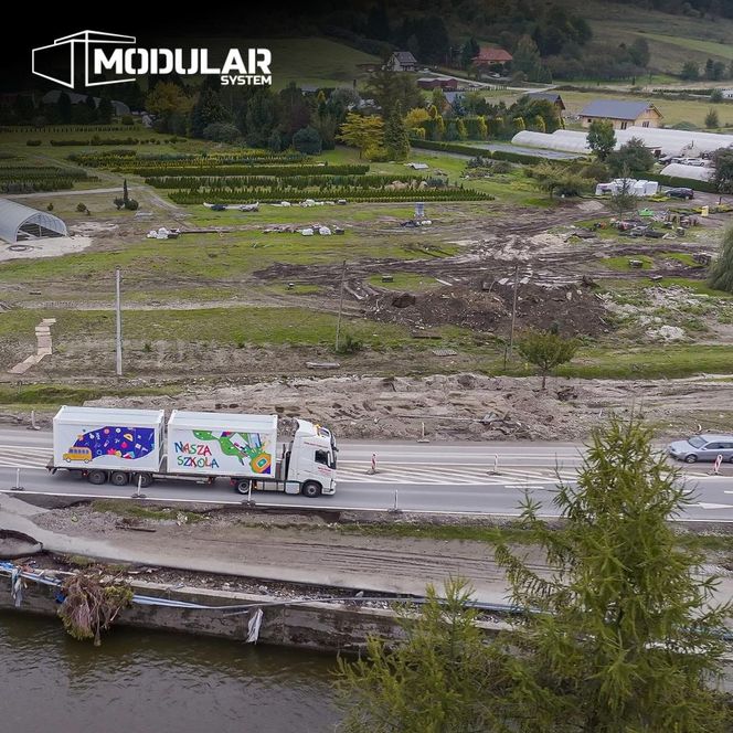 Tak wygląda szkoła modułowa w Żelaźnie (gm. Kłodzko)