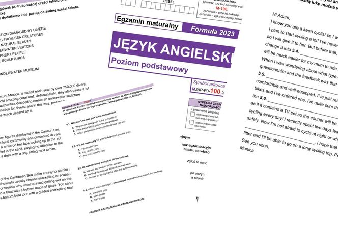 Matura ANGIELSKI 2025. Egzamin podstawowy. Rozwiązania, odpowiedzi i Arkusze CKE do ściągnięcia 7.05.2025 nowa i stara formuła