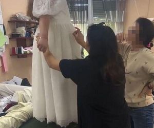 Komunia córki Iwony Węgrowskiej