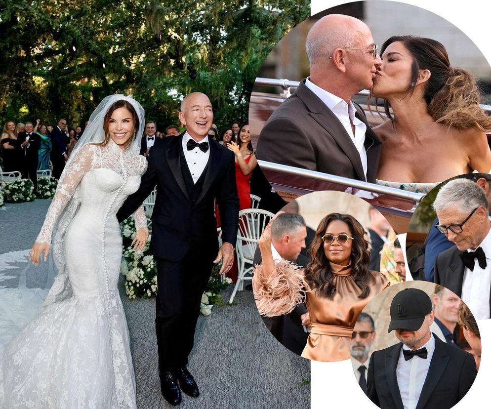 Jeff Bezos i Lauren Sanchez Bezos - ślub