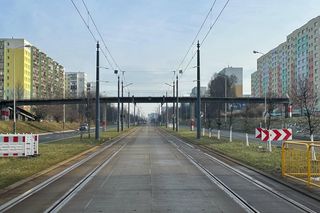 Rozbiorą drugą kładkę na Wyszyńskiego. Już w weekend kolejne utrudnienia na Retkini