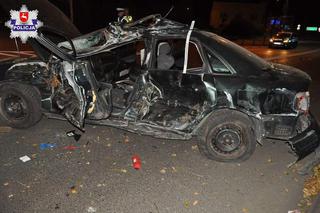 Śmiertelny wypadek w Łukowie. Nie żyje 33-letni kierowca