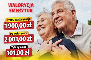 Waloryzacja emerytur