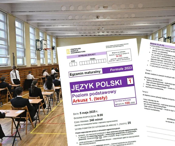 Matura z języka polskiego za nami! Mamy ARKUSZE CKE