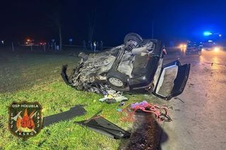 Krześlinek: Zderzenie dwóch aut osobowych, trzy osoby ranne