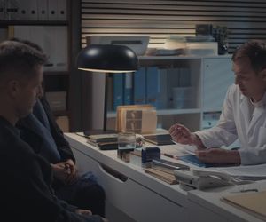 M jak miłość odc. 1876. Paweł (Rafał Mroczek) Marysia (Małgorzata Pieńkowska), lekarz Franki