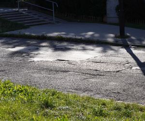 Ul. Pogodna w Lublinie przed remontem