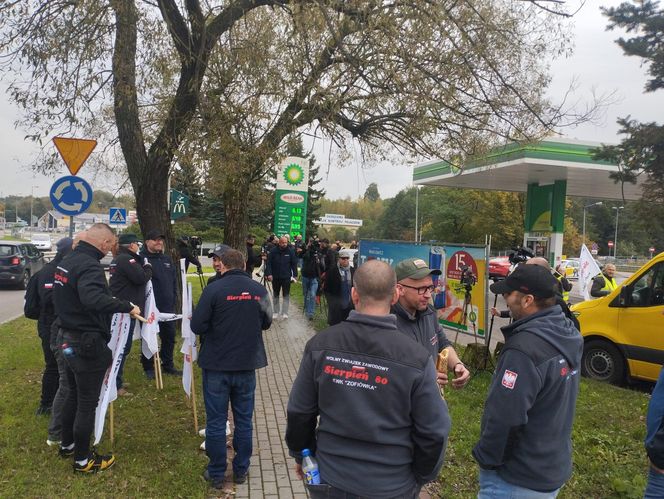 Wielka blokada Jastrzębia-Zdroju. Protest górników i hutników. Miasto stoi