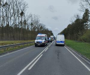 Poważny wypadek w Rybniku. Zderzyły się cztery samochody osobowe 