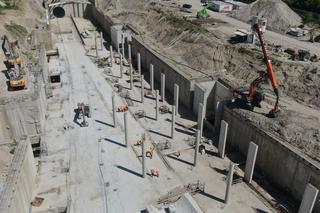 TBM Faustyna wydrążyła już 375 metrów jednotorowego tunelu