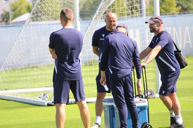 Trening Lecha Poznań przed meczem z Zagłębiem Lubin