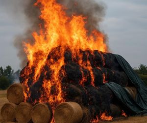 Kunice. Pożar przez zabawę 13-latka