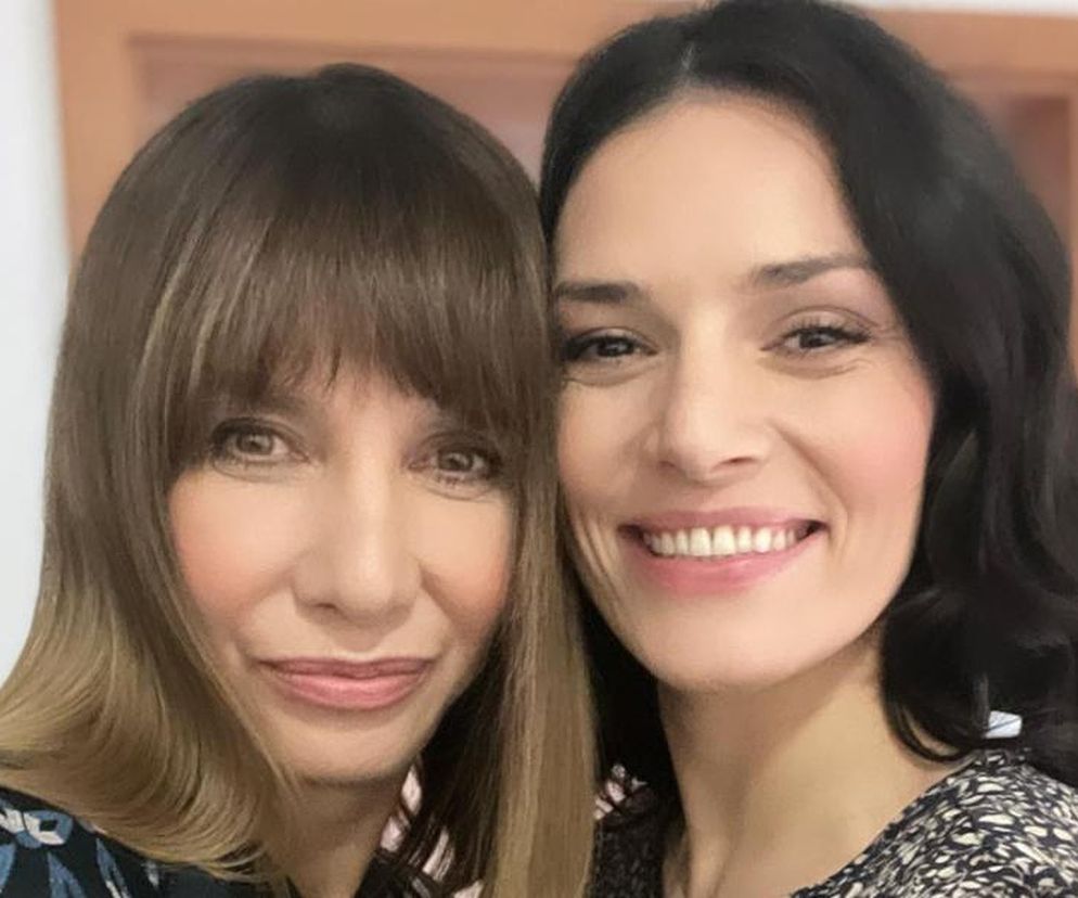 Pierwsza miłość. Grażyna (Grażyna Wolszczak), Basia (Anna Jarosik)