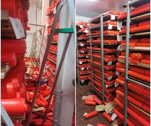 Regał z serami przygniótł kobietę. 48-latka nie przeżyła