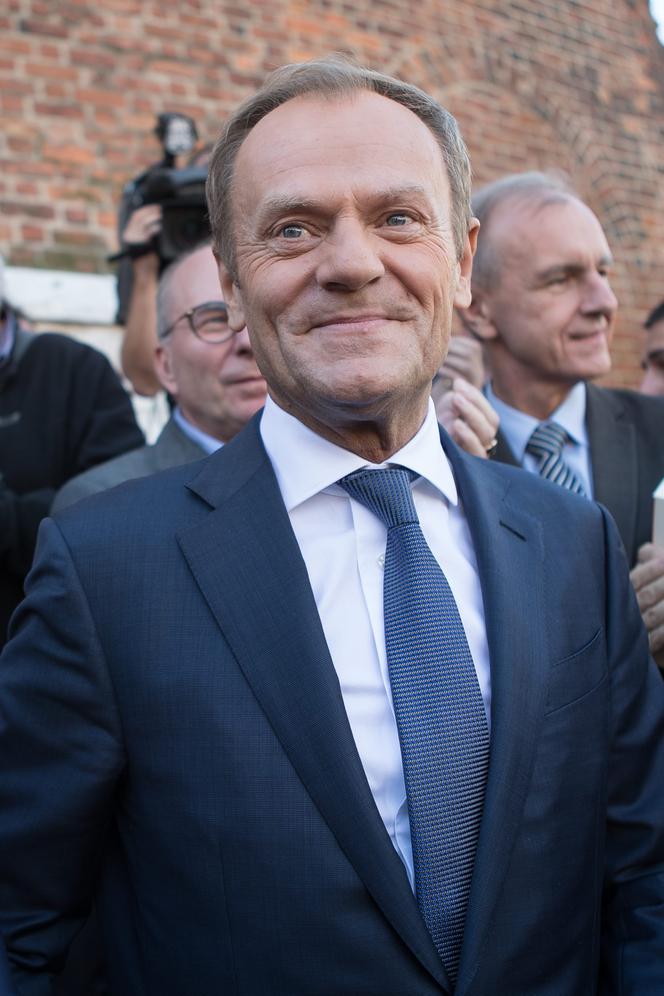 Donald Tusk w 2018 roku