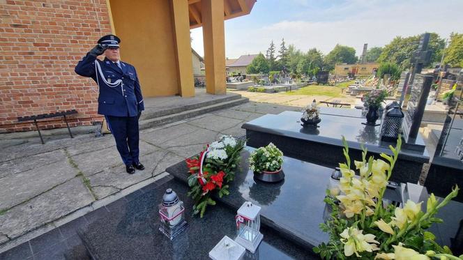 Rocznica śmiertelnego wypadku policjanta z Pabianic. Jakub Opieczyński zginął na służbie [ZDJĘCIA]