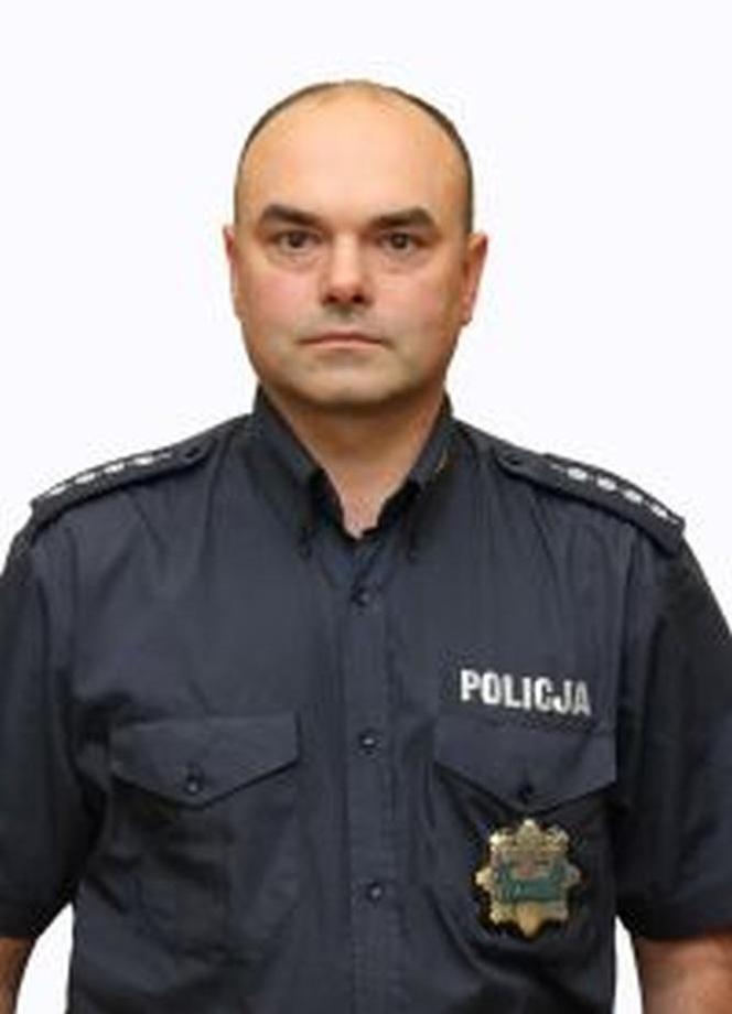 aspirant sztabowy Mariusz Zagórski (KOMISARIAT POLICJI III W BIAŁYMSTOKU)