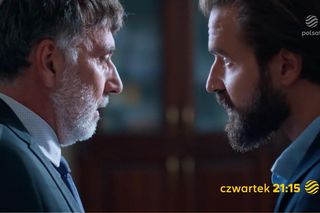 Przyjaciółki, odc. 290. Adam Żaba Gocławski (Radosław Krzyżowski), Borys (Piotr Stramowski)