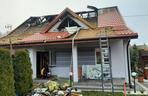 Pożar domu we wsi Ruda Rzeczka. W internecie ruszyła zbiórka pieniędzy na pomoc pogorzelcom
