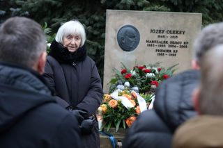  Oto grób Józefa Oleksego. Przyjaciele pamiętają o nim w 10. rocznicę śmierci