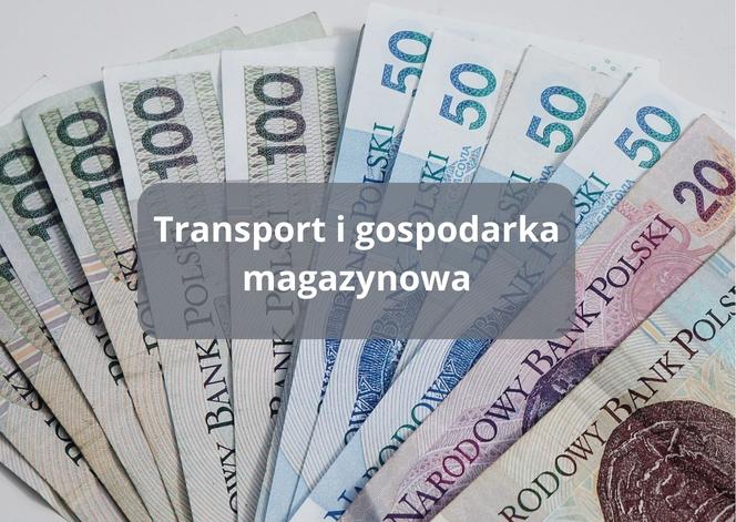 Transport i gospodarka magazynowa 5684,17 zł 